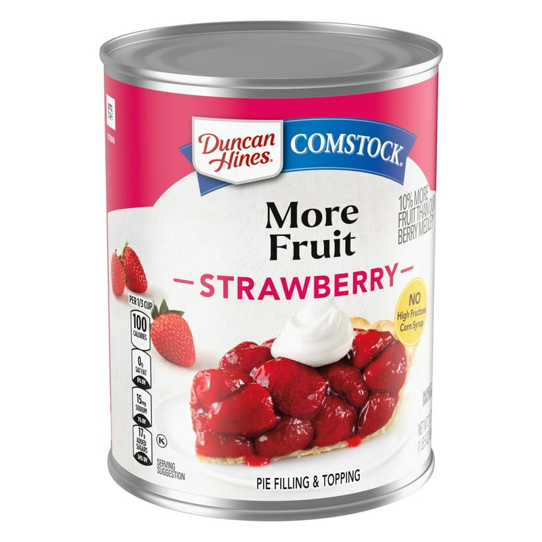 Duncan Hines, Pie Filling & Topping, 21 oz, Premium Strawberry