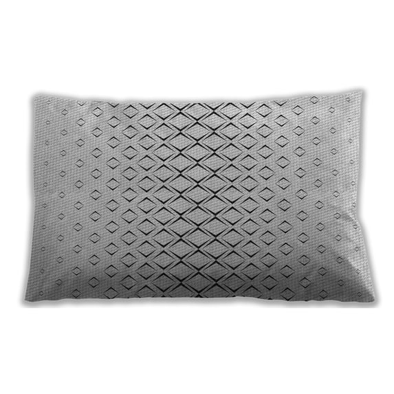 Ahgly Company Outdoor Rectangular Patterned Lumbar Throw Pillow, 13 inch by 19 inch