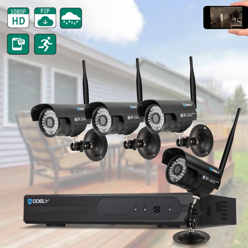 Wireless Security Cameras Night Owl, 960P Security Camera System Wireless, IP66 Waterproof Night