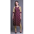 thumbnail image 2 of Bimba Kurti Longue Robe en Coton Imprimé Tunique Droite pour Femmes Haut Indien-Petit, 2 of 6