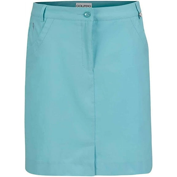 GOLFINO Serena Skort (Acquamarine, 10)