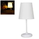 thumbnail image 1 of Lámpara de mesita de noche moderna para decoración de dormitorio, luz de noche LED con carga USB, 1 of 8