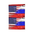thumbnail image 5 of Russian America Flag Garden Flag Double Sided Small Flag Yard Home Decorative Flags Banner 12.5 x 18 Inch Square, 5 of 7