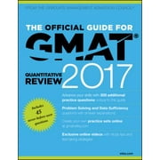 The Official Guide for GMAT Quantitative Review 2017 with Online Question Bank and Exclusive Video [Paperback - Used]