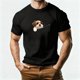 thumbnail image 1 of Tops para hombre, blusas y camisas de manga corta con cuello redondo para hombre, camiseta deportiva informal con estampado de corazones a la moda para hombre, blusa de poliéster de manga corta con cu, 1 of 5