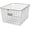 Chrome, variant on Spectrum Diversified 47970 Medium Metal Storage Basket