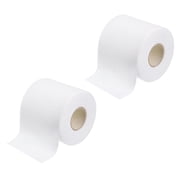 4inch x 66ft Polyester Waterproof Tape, 2pcs White Polyester Fabric Sheet Non-woven Fiber