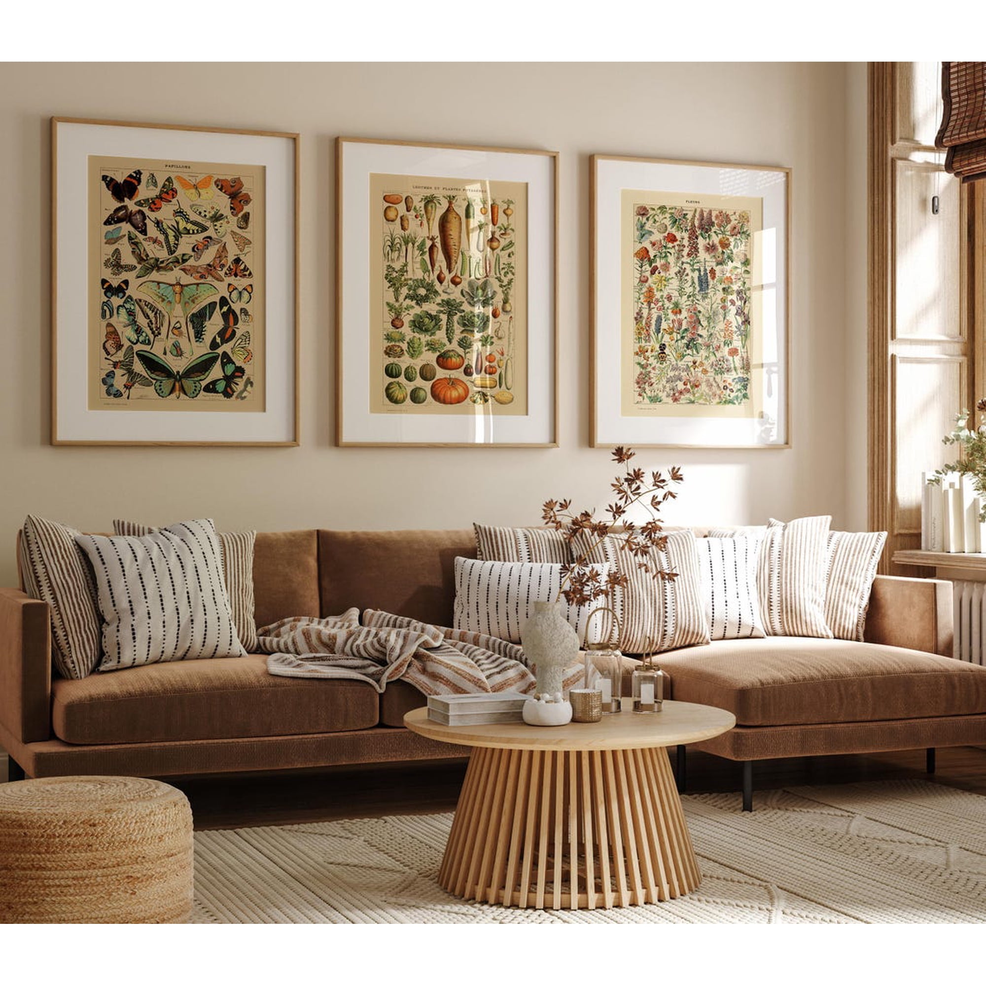 Botanical Vintage Adolphe Millot Wall Art Prints Gallery Wall Home And Bedroom Decor