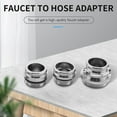 thumbnail image 2 of Faucet Adapter Kit-male Faucet Diverter Adapter For Sink - Garden Hose Connector- Water Filter- Kit, 2 of 5