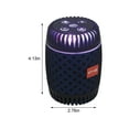 thumbnail image 3 of Chmadoxn Bluetooth Speaker,Bluetooth Audio LED Colorful Wireless 5.0 Bluetooth Speaker Speaker Subwoofer High Volume Hifi Sound 32g Extended Storage Bluetooth speakers, 3 of 9