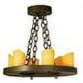thumbnail image 2 of Meyda Tiffany 69637 18" W Loxley 6 Light Chandelier - Bronze, 2 of 2