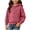 A Wine, variant on Children Jacket Dqueduo Boys And Girls Button Down Hooded Fleece Long Sleeve Pocket Casual Coat Jacket Wine 1-2 Years