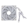 thumbnail image 1 of ARGB Case Fans, Quiet Computer Fan 5V 3 Pin ARGN LED ARGB Chassis Fan, 140x140x25mm Case Fan for CPU Coolers, CPU Water Coolers, and Computer Cases, ARGB Case Cooling, 1 of 8