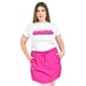 thumbnail image 1 of Short falda con elastico Roman Fashion /Tallas Extras, 7060 (Magenta) fucsia 36, 1 of 7