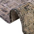 thumbnail image 5 of Unique Loom Outdoor Traditional Collection Area Rug - Valeria (13' 1" Square Charcoal/Natural), 5 of 9