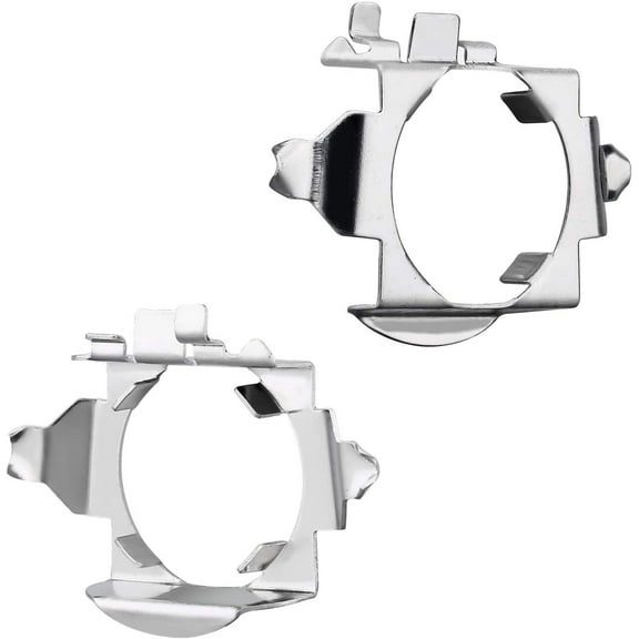 Alla Lighting H7 LED Bulb Adapter Holders Socket Base H7 Retainer Clip for MB Mercedes-Benz B Class C Class ML Class Edge