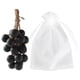 thumbnail image 2 of Jabón de uva en una cuerda con forma de racimo de uvas, de jabón colgante, decoración de regalo, jabones de baño hechos a mano para mujeres y Negro 20 piezas, 2 of 8