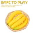 thumbnail image 4 of EeaseCA 4pcs Fake Banana Photography Props Artificial Banana Lifelike Fruit Decorations (Yellow), 4 of 9