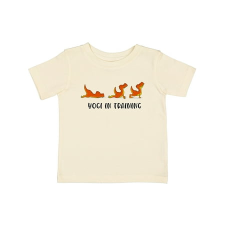 

Inktastic Yogi in Training Baby Tyrannosaurus Rex Gift Baby Boy or Baby Girl T-Shirt