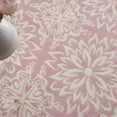 thumbnail image 6 of Nourison Jubilant Geometric Floral Ivory/Pink 4' x 6' Area Rug, (4' x 6'), 6 of 9