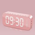 thumbnail image 1 of Digital Alarm Clock, LED, Pink Great Gift, 1 of 1