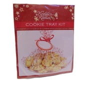 Kringle's Kitchen Cookie Tray Kit 4 Ct Christmas Holiday Cookie Swap