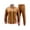 #00 32 Coffee, variant on TrdSipl Mens Track Suits Sets Long Sleeve Full Zip Up Sweatsuit Sport Jackets with Sweatpants Set Comfort Fleece Sportsuits 2 Pieces Outfits