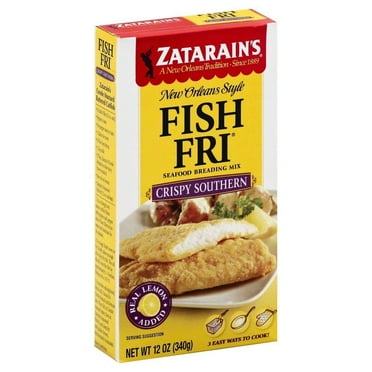 Zatarain's crispy southern fish fri, 12oz, 8 Pk