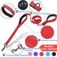 thumbnail image 4 of Dog Lead - With Two Padded Handles, Two Dog Leads Modes,Double-Sided Reflective Nylon Dog Leash for Training&Walking Perfect for Medium &Large Dogs, 4 of 7