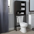 thumbnail image 4 of Organize It All Ambassador over the Toilet Space Saver Cabinet in Espresso, 4 of 11