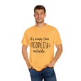 thumbnail image 4 of Humorous Awkwardly Introverts Sarcastic Mockeries Line Pun Hilarious Ridiculous Introverted Sarcasm Saying Unisex Garment-Dyed T-shirt, 4 of 4