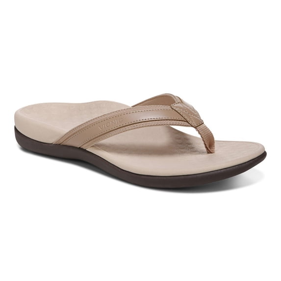 Vionic Tide II - Women's Leather Orthotic Sandals - Orthaheel
