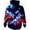 1-Blue539, variant on Byoo Drawstring Hoodie for Toddler Boys Colorful Smock Printed Full Sleeve Pullover Hooded Sweatshirt Durable Modern Top,3-4T
