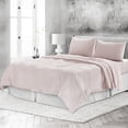 thumbnail image 3 of Native Linum King Bedding Set 4 Pc, Pink Bedding Sheets & Pillowcases, Bed in a Bag King, 3 of 3