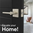 thumbnail image 3 of Mega Handles | Prime Entry Door Lever | Satin Nickel, 3 of 4