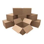 UOFFICE Standard Single Wall Shipping Boxes, Foldable, 23" x 23" x 16", 20 Count, 1 Pack