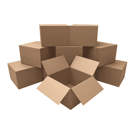 UOFFICE Standard Single Wall Shipping Boxes, Foldable, 23" x 23" x 16", 20 Count, 1 Pack