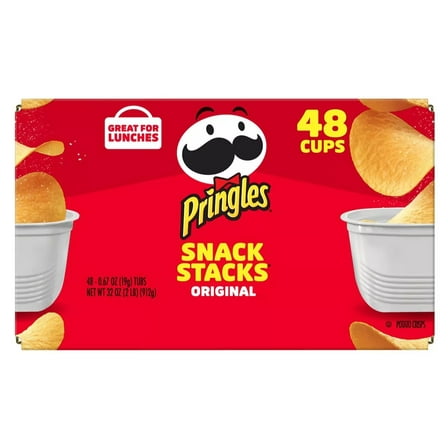 Pringles Crisps Snack Stacks Original 32oz