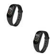 thumbnail image 4 of babydream1 M4 Smart Bracelet Step Counting Pressure Health Black 2Set, 4 of 6
