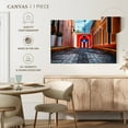 thumbnail image 5 of Elephant Stock Cobblestone Street In Old San Juan Wall Art - Horizontal Canvas Wall Art - Living Room Wall Decor - Flags Canvas - Red And Pink Decor By George Oze - 12" x 8", 5 of 8