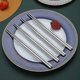 thumbnail image 3 of 10 Pairs Reusable Chopsticks, Stainless Steel Metal Chop Sticks, Japanese Chinese Korean Chopstick Dishwasher Safe, 8.9 Inch (silver/chop Sticks), 3 of 5