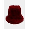 thumbnail image 3 of ZNQHFRE Women Warm Plush Bucket Fisherman Hat, Fashion Cloche Cap For Autumn Winter Daily Wear, 3 of 3