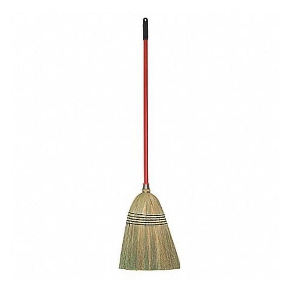 Libman #502 Janitor Corn Broom – Wood Handle