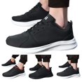 thumbnail image 5 of Sngxgn Mens Sneakers Mens Tennis Shoes Walking Shoes for Men(Black,43), 5 of 6