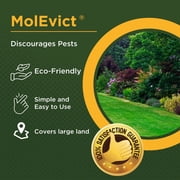 USDA Certified Organic MolEvict Lawn Mole Castor Oil - Lawn & Garden Protection - Gallon