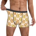 thumbnail image 2 of Kdxio Men's Boxer Briefs with Hand Drawn Snake Print - Comfortable and Breathable Underwear for Everyday Wear, 2 of 7