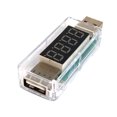thumbnail image 1 of Decodeary Professional USB Current Voltage Capacity Tester Adjustable Flexible Accurate Voltmeter Detector Detectors Factories White 1Set, 1 of 6