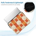 thumbnail image 2 of FORMRS 13-13.3 inch Laptop Sleeve Case Soft Carrying Quilted Computer Bag Cover, Beige Geometric Circles, 2 of 7