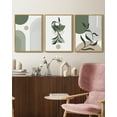 thumbnail image 5 of Drsoum Boho Wall Art Green Modern Bohemia Abstract Geometry Prints for Bedroom 11x14in3pcs Natural Framed, 5 of 5