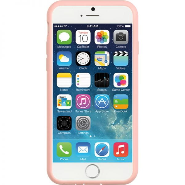 FOR IPHONE 6 6S ULTRA SLIM HYBRID CASE PINK SK PINK SKIN RED PC LUXMO No Walmart en linea